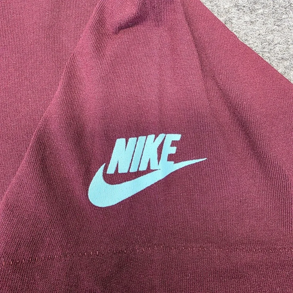 Vtg 90s Nike‎ Volleyball Just Do It Big Print Single Stitch T-Shirt Size Large